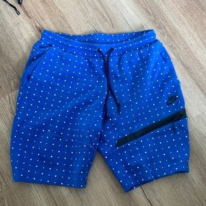 Nike Tech Fleece Short Blue